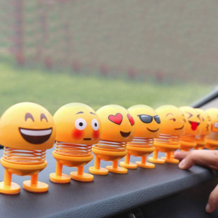 Смайлики на пружине Emoji