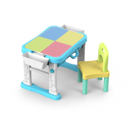 Развивающий стол конструктор Spring Flower 6 in 1 building blocks