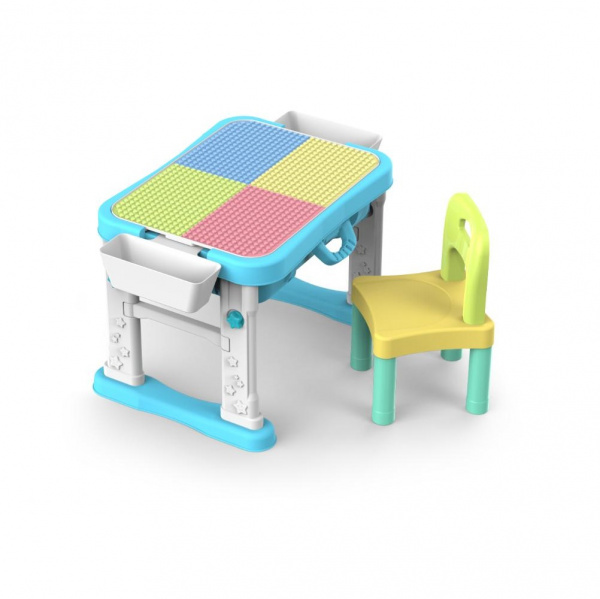 Развивающий стол конструктор Spring Flower 6 in 1 building blocks