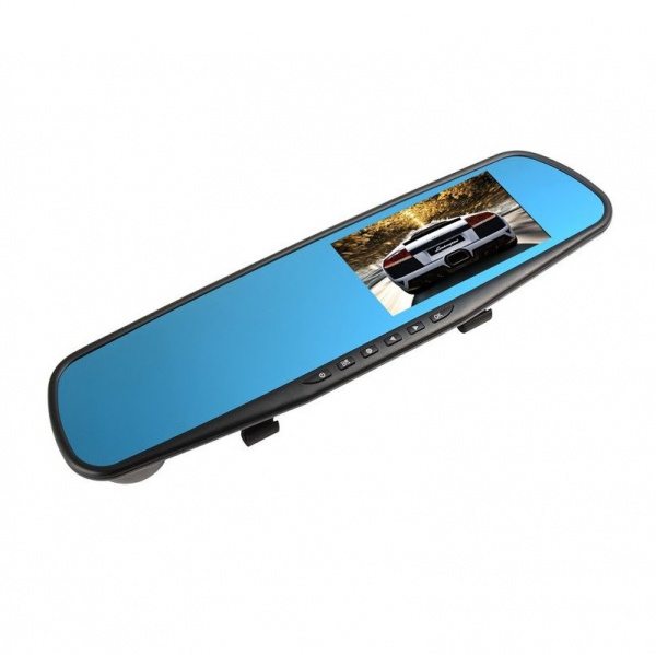 Автомобильный видеорегистратор зеркало HD Touch Dual Lens Driving Recorder