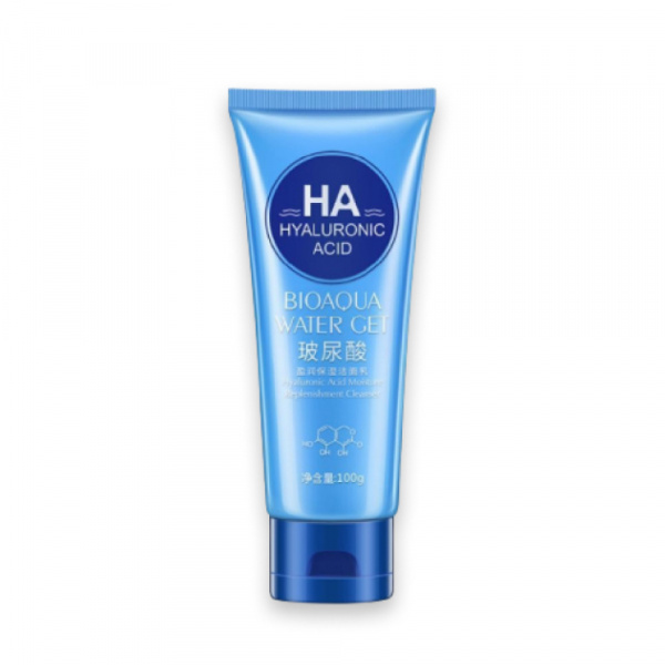 Пенка для умывания с гиалуроновой кислотой Bioaqua Water Get Hyaluronic Acid
