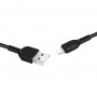 Кабель Hoco X13, lightning, 1 м, черный
