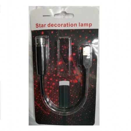 Декоративный USB светильник для автомобиля Star Decoration lamp