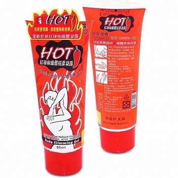 Антицеллюлитный гель для похудения с маслом перца чили Hot Chilli Balo 85 мл