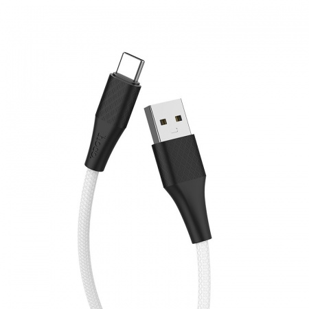 Кабель Hoco X32, USB - USB Type-C, 1 м, белый