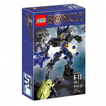Конструктор KZS Bionicle 706-4 Страж Земли 60 деталей