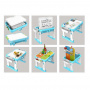 Развивающий стол конструктор Spring Flower 6 in 1 building blocks