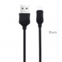 Кабель Hoco X6 Khaki USB - micro USB, 1 м черный