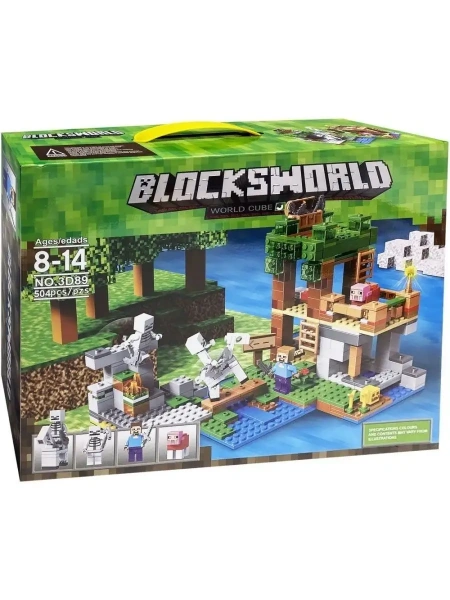 Конструктор Blocksworld 3D89 504 pcs