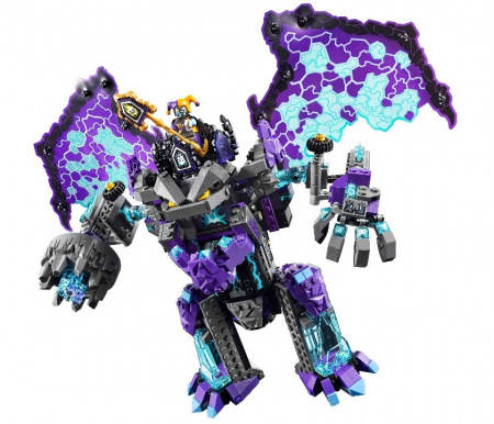 Конструктор Nexo Knights Каменный великан-разрушитель 808 деталей