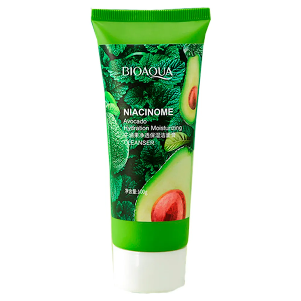  Пенка для умывания с экстрактом авокадо Bioaqua Niacinome Avocado Cleanser