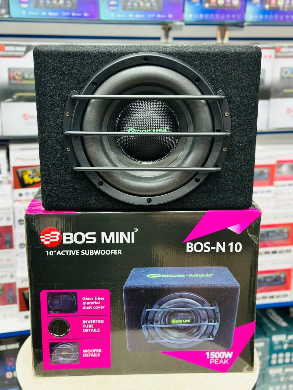 Автомобильный сабвуфер BOS-MINI N08