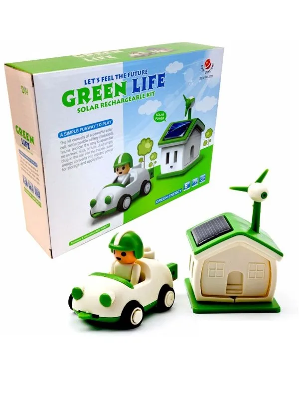 Конструктор на солнечных батареях Green Life